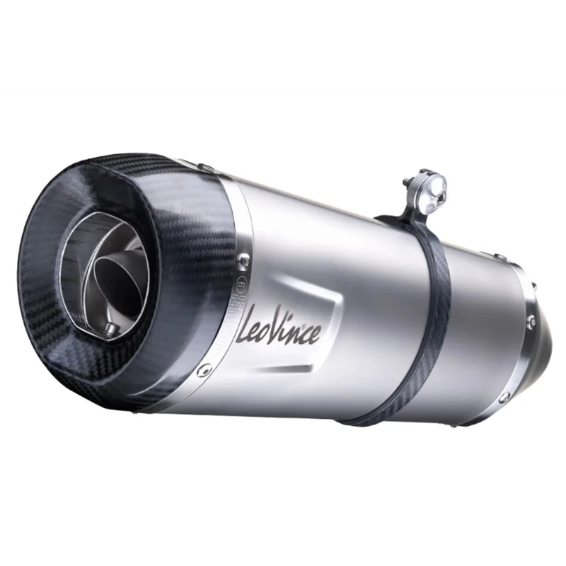 LEOVINCE 8421 silencer SBK FACTORY R EVO 2 KAWASAKI NINJA ZX 10R-I.E 2011 SIL. TITANIUM