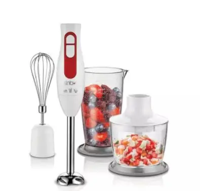 Sinbo Shb-3100S Hand Blender Set White / Dishwasher Safe / 700 ml capacity