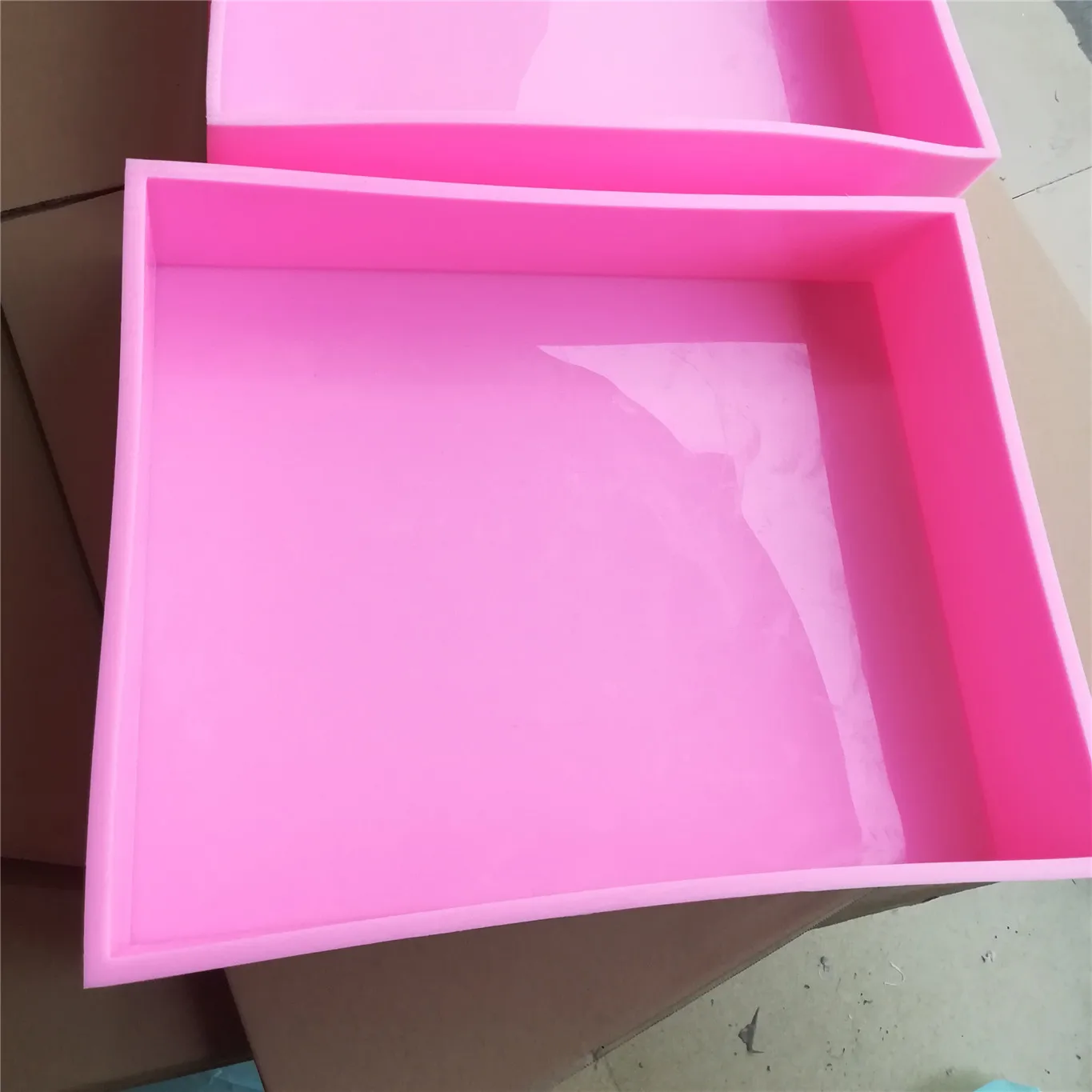 Silicone DIY Cold Processing Mold Bar Soap Mold Big Size Custom Silicone Mold Silicone Tray for Cold Process Soapping