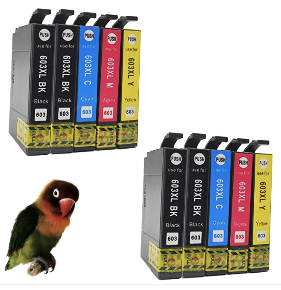 10 cartuchos compatibles con 603XL Epson Expression Home XP-2100 XP-2105 XP-3100 Epson Expression Home XP-2100 XP-2105 XP-3100 Cartuchos para Impresora Expression Home XP-2100 XP-2105 XP-3100 XP-3105 XP-4100 XP-4105