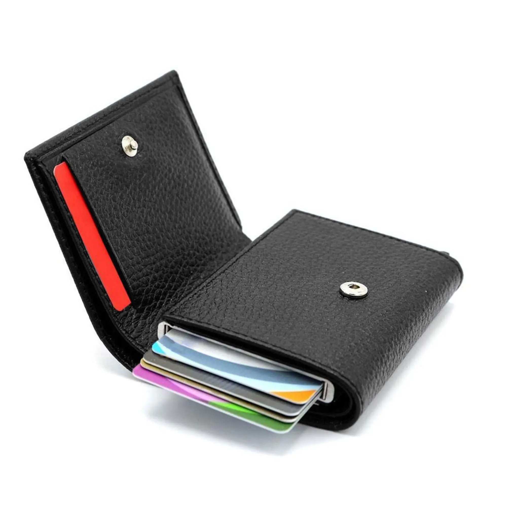 Lederax Automatic Card Holder & Wallet