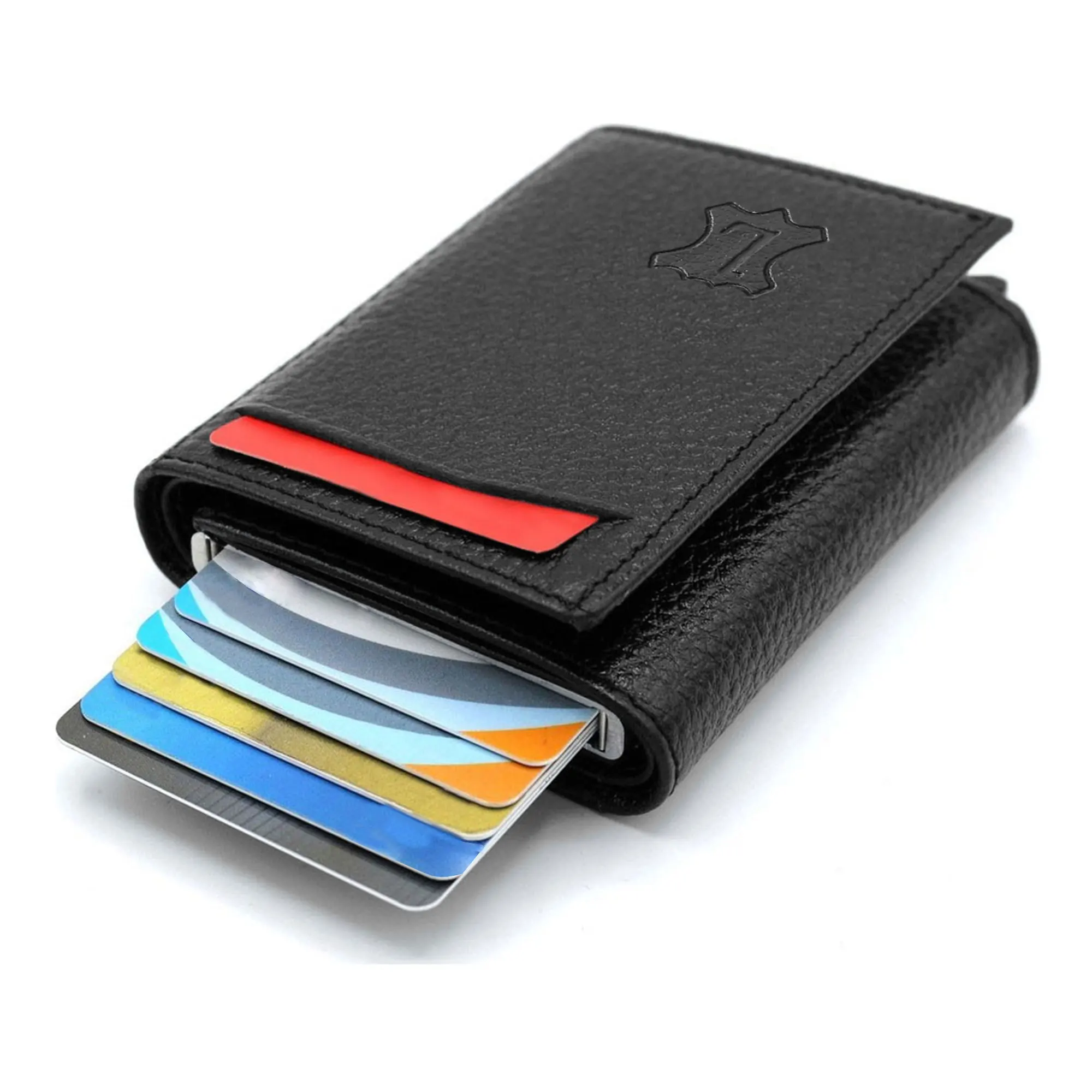 

Lederax Automatic Card Holder & Wallet