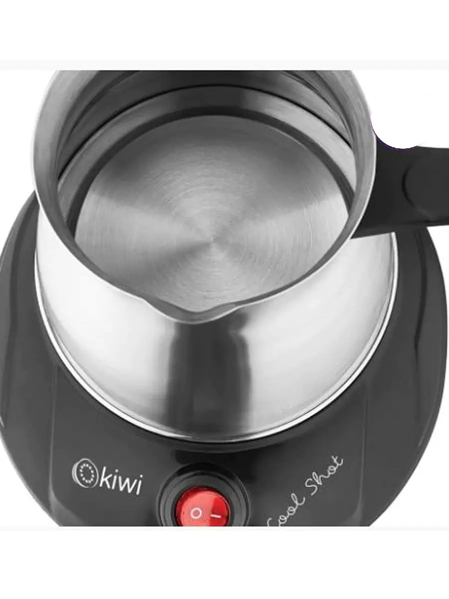 Bild 3: Kaffeekanne aus Stahl, Wasserkocher, türkische Kaffeemaschine, Kiwi Kcm 7512
