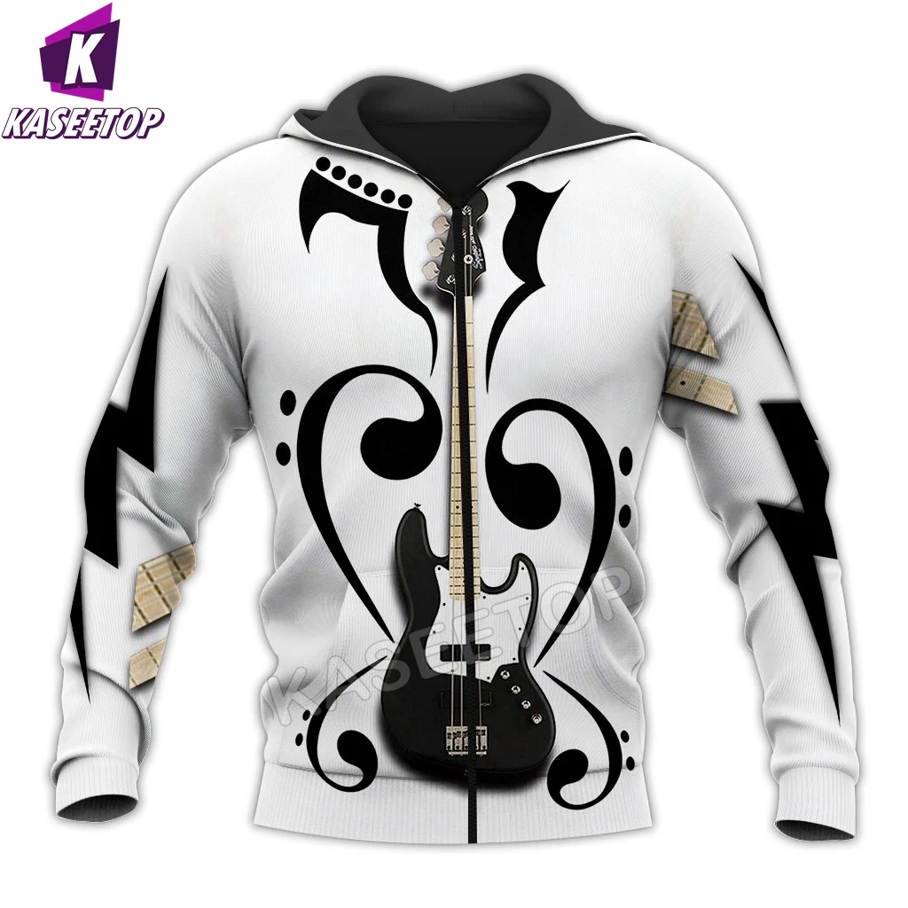 3D Printed Music Musical Instrument Electric Guitar Art Rock Guitar Trumpet Women Men Funny Hoodies/Sweatshirt/Jacket Outwear