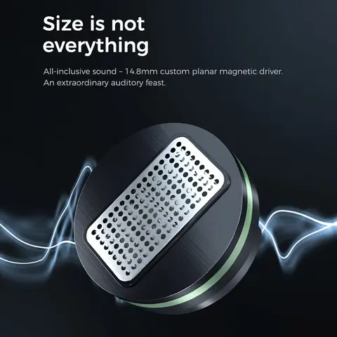 Letshuoer S12 Hi-Fi-hörlurar 14,8 mm planar magnetisk drivenhet IEM med försilvrad monokristallin kopparkabel 3,5 mm hörlurar 10 best sales letshuoer - №2