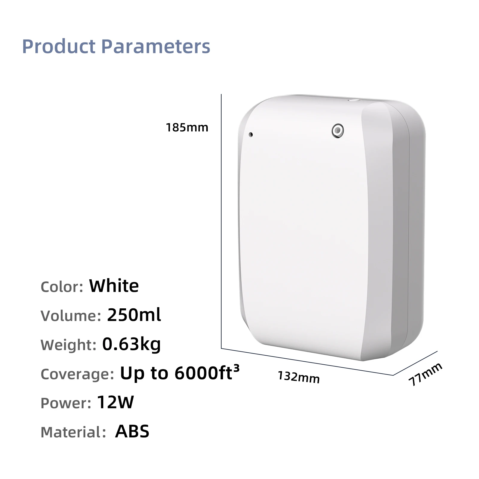 HIINST الناشر زيت طبيعي لغرفة كبيرة ومكتب آلة رائحة البخاخات بدون ماء مع بلوتوث والتطبيق التي تسيطر عليها