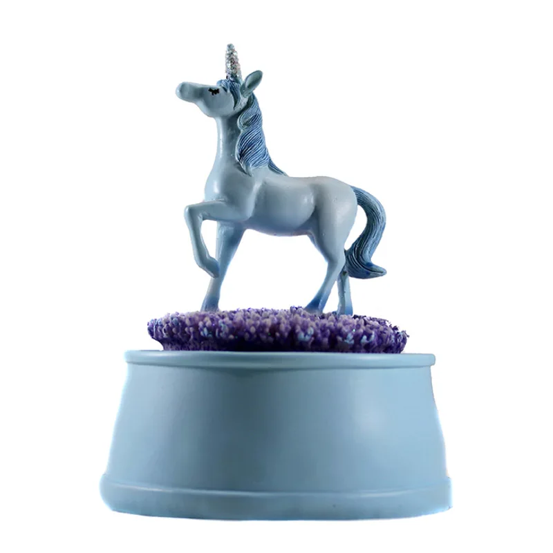 Unicorn Music Box BLUE