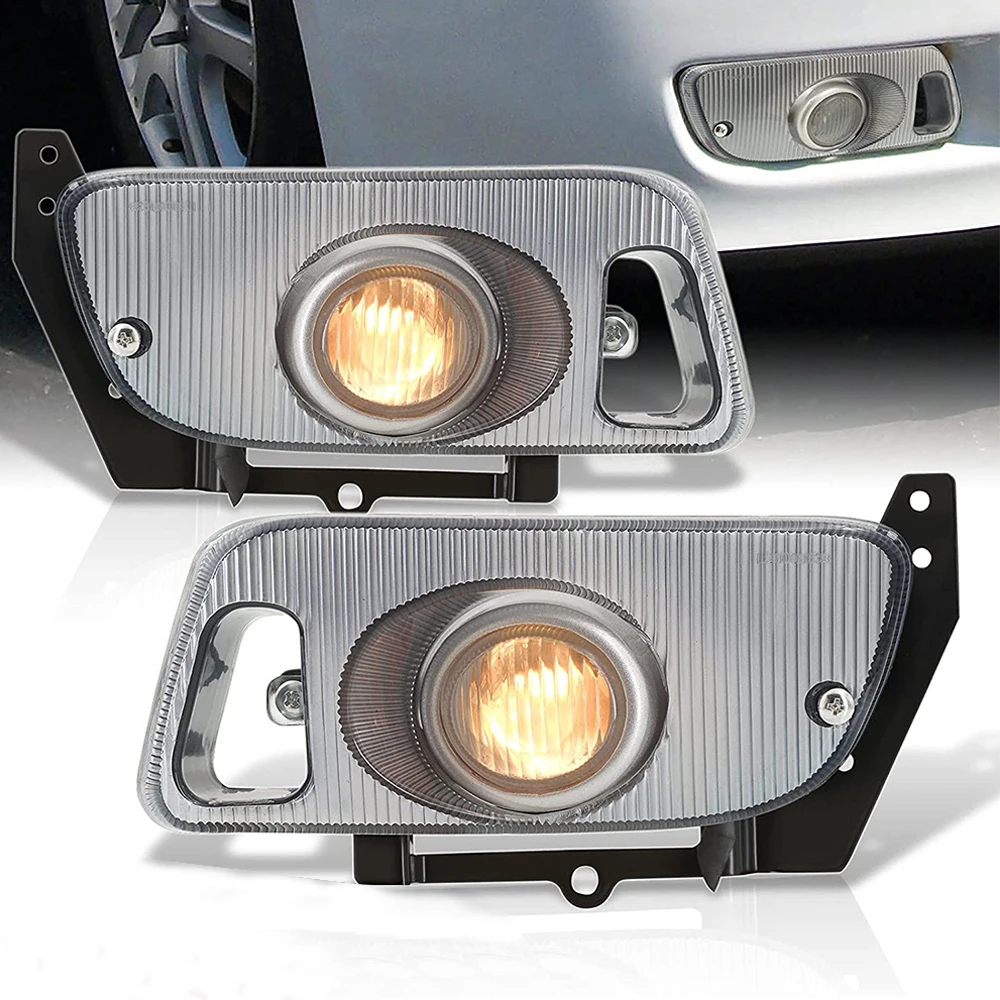 【Spot goods Real shot】FOR Honda Civic 2/3-Dr 1992 1993 1994 1995 OE Style Smoked Lens Bumper Fog Light/Lamp+Switch