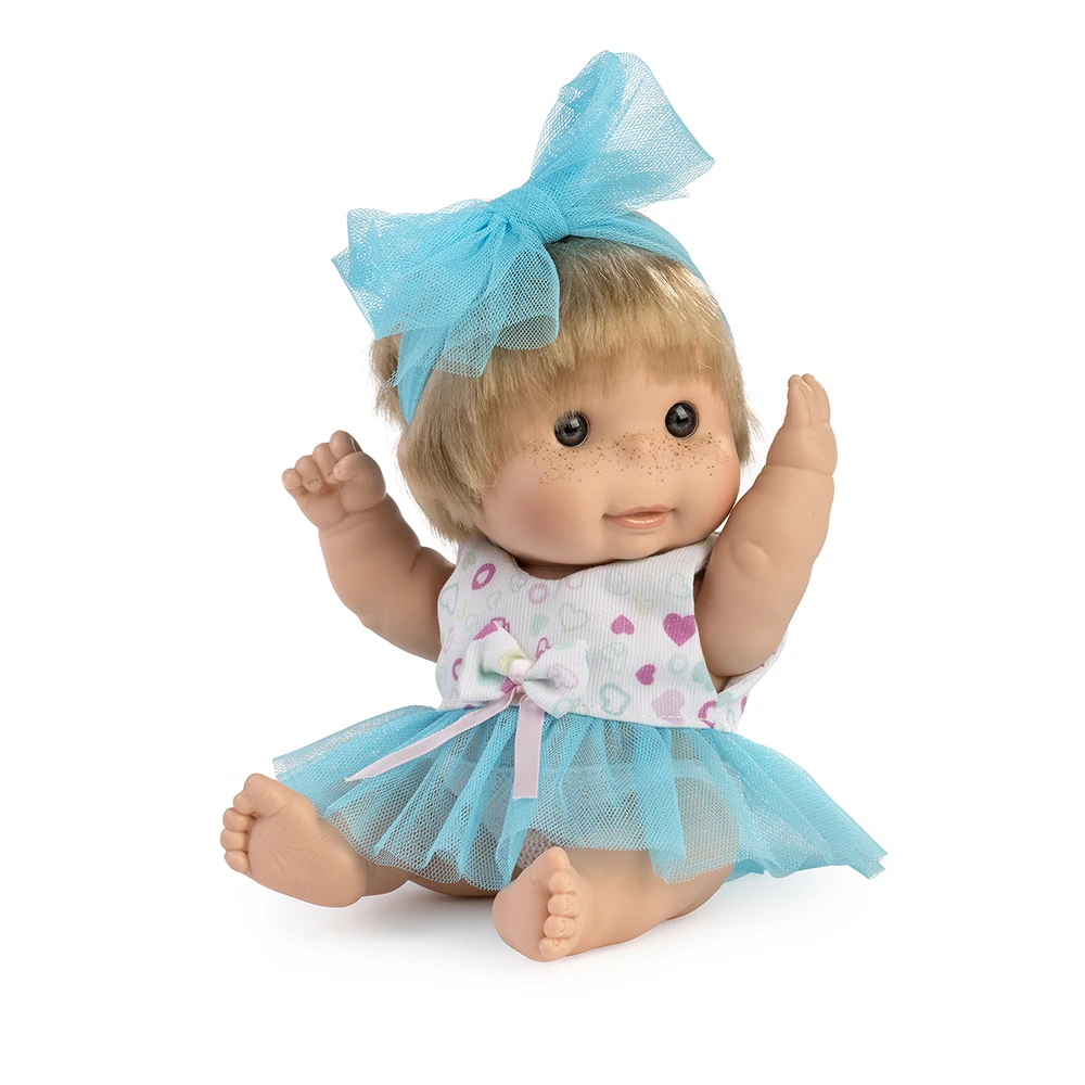 Berbese, baby doll mini Betty vinyl 26 cm, newborn for gift (2811) dolls for girls dolls toys for girls newborn dolls