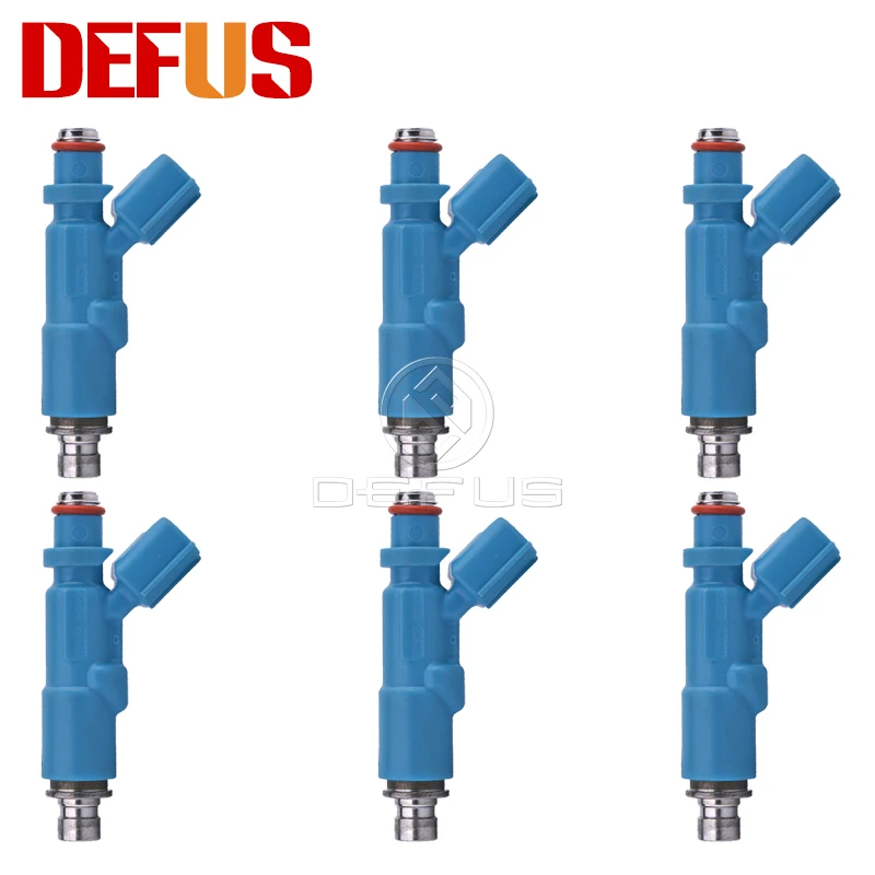 

DEFUS 6pcs Fuel Injectors OEM 23250-23020 For Toyota Platz Ractis Yaris Vitz 1.0 1.3 Nozzle Injectors Fuel Valve Injection New