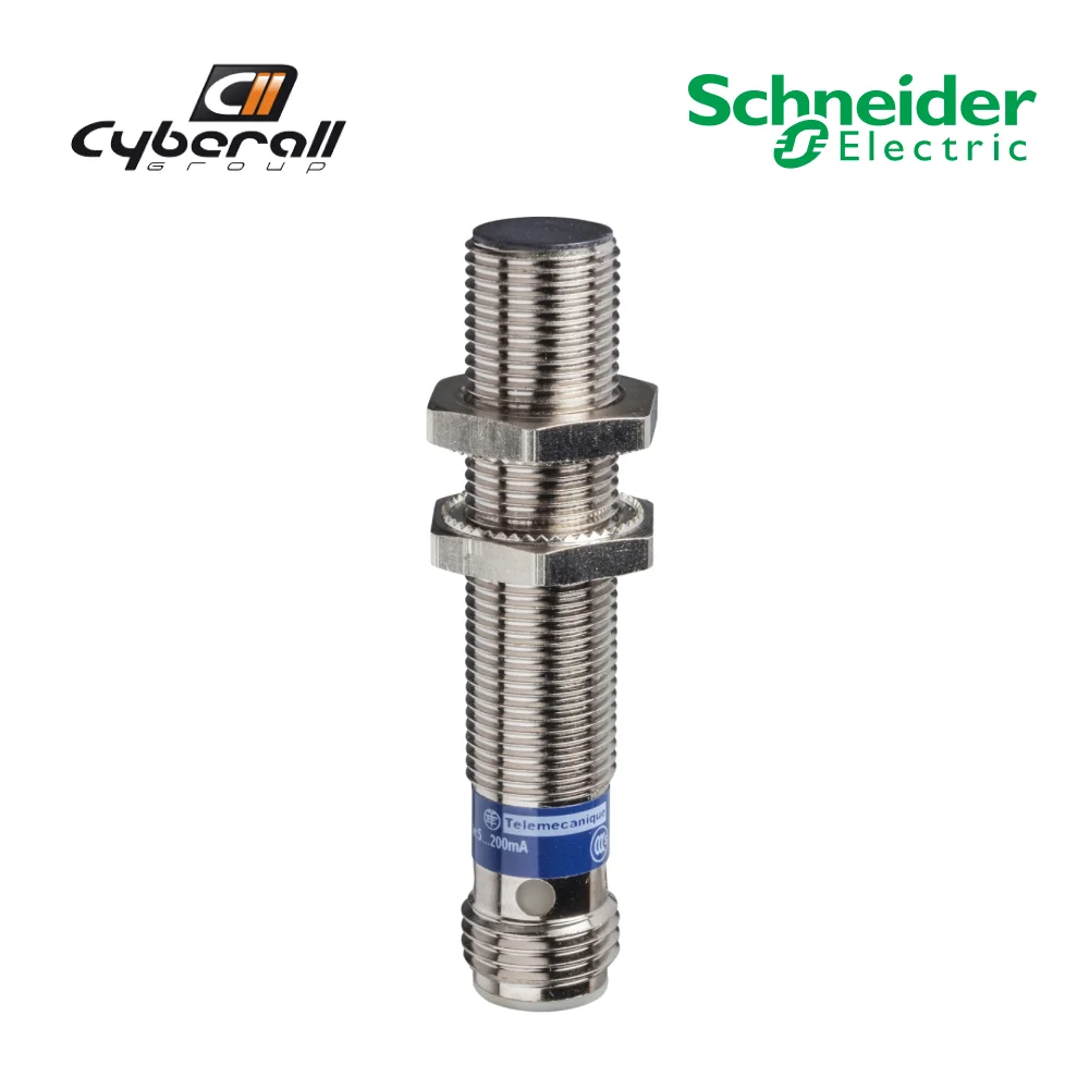 Schneider Electric-Cyberall-inductive Sensor model XS6 M12 displacement size 61 mm metalico-sensing distance 4 mm - 24-240 VCA/DC voltage-reference: