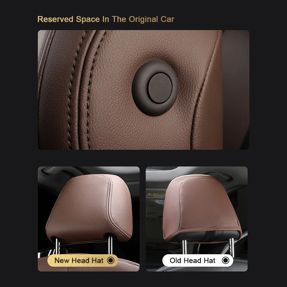 Für Tesla Model S 2015 2016 2017 2018 2019 2020 2021 2022 2023 Maßgefertigte PU-Leder Autositzbezüge Set Schutz Zubehör – Detail 7