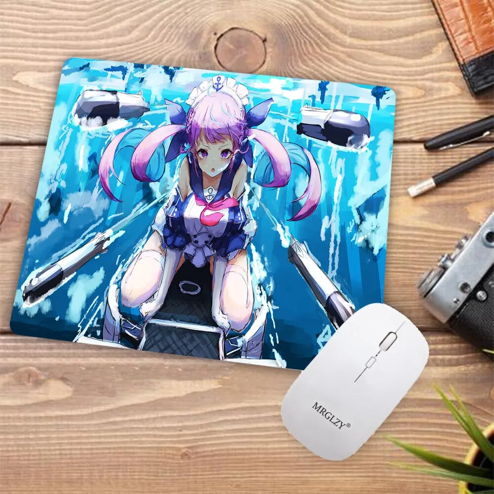 small mouse pad Minato Aqua Hololive mousepad gaming mousepad company computer mat Desk protector Pad on the table Notebook