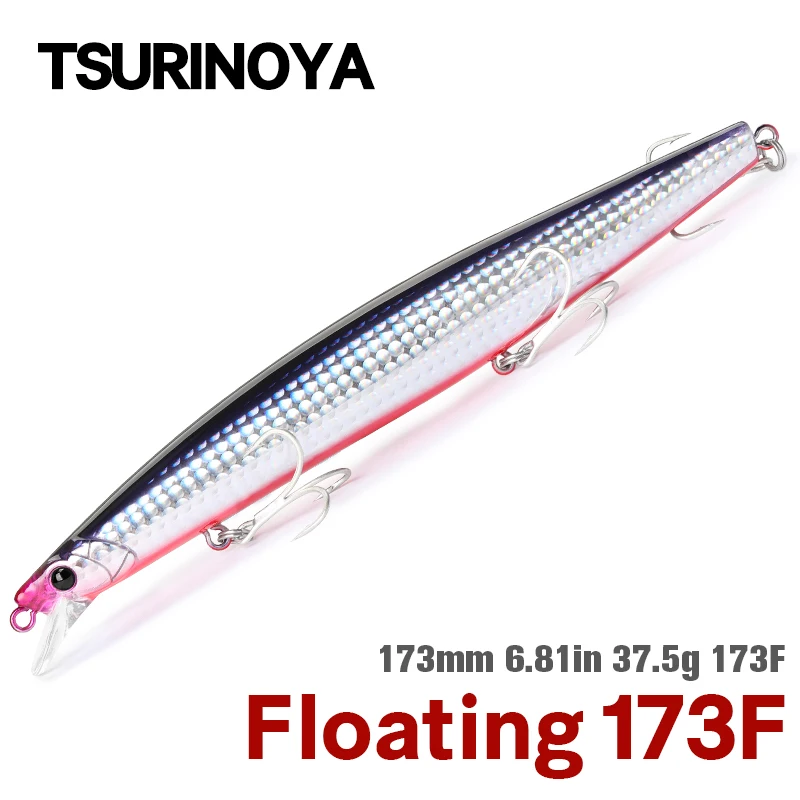Tsurinoya Minnow STINGER 173F – Señuelo artificial 173mm 37,5g - imagen 5