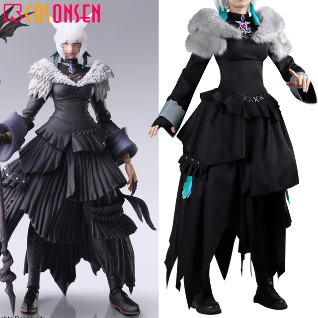 ゲームファイナルファンタジー14 y'shtolaコスプレ衣装cosplayonsen FF14 xiv制服コスプレ衣装カスタムメイド -  AliExpress