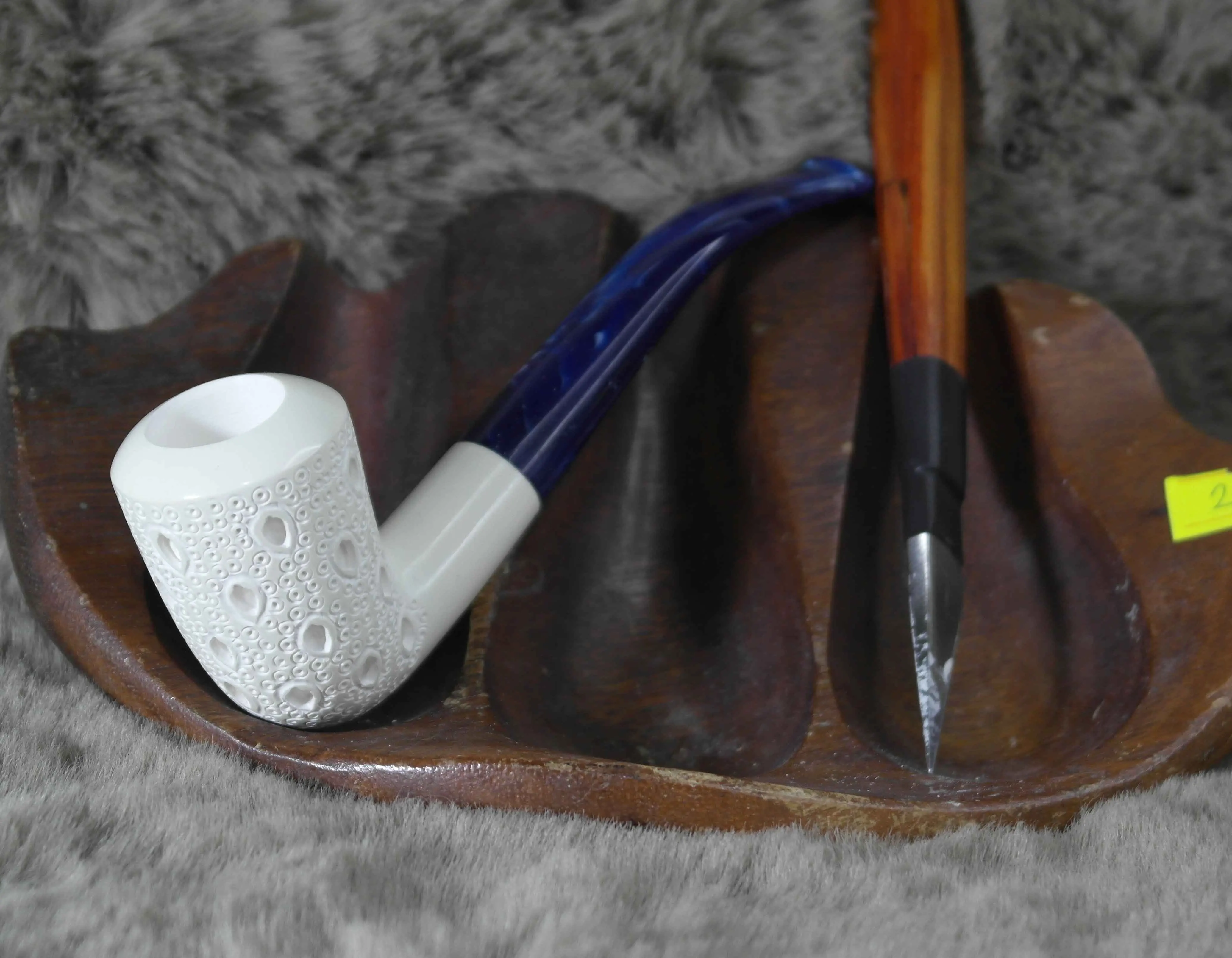 Handmade Block Meerschaum Pipe