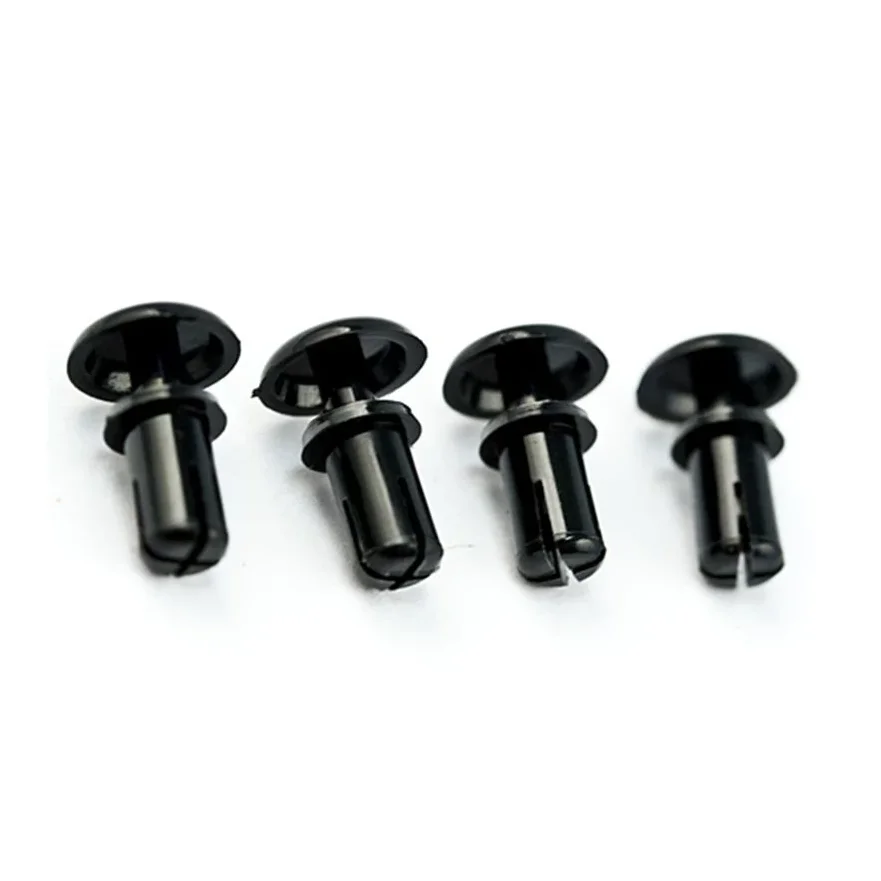 R5085 White/Black заклёпки 5 мм R Type Nylon Plastic Press Rivet Clip Expansion Anchor Plug For 5.1 Hole Diameter 1000pcs/bag