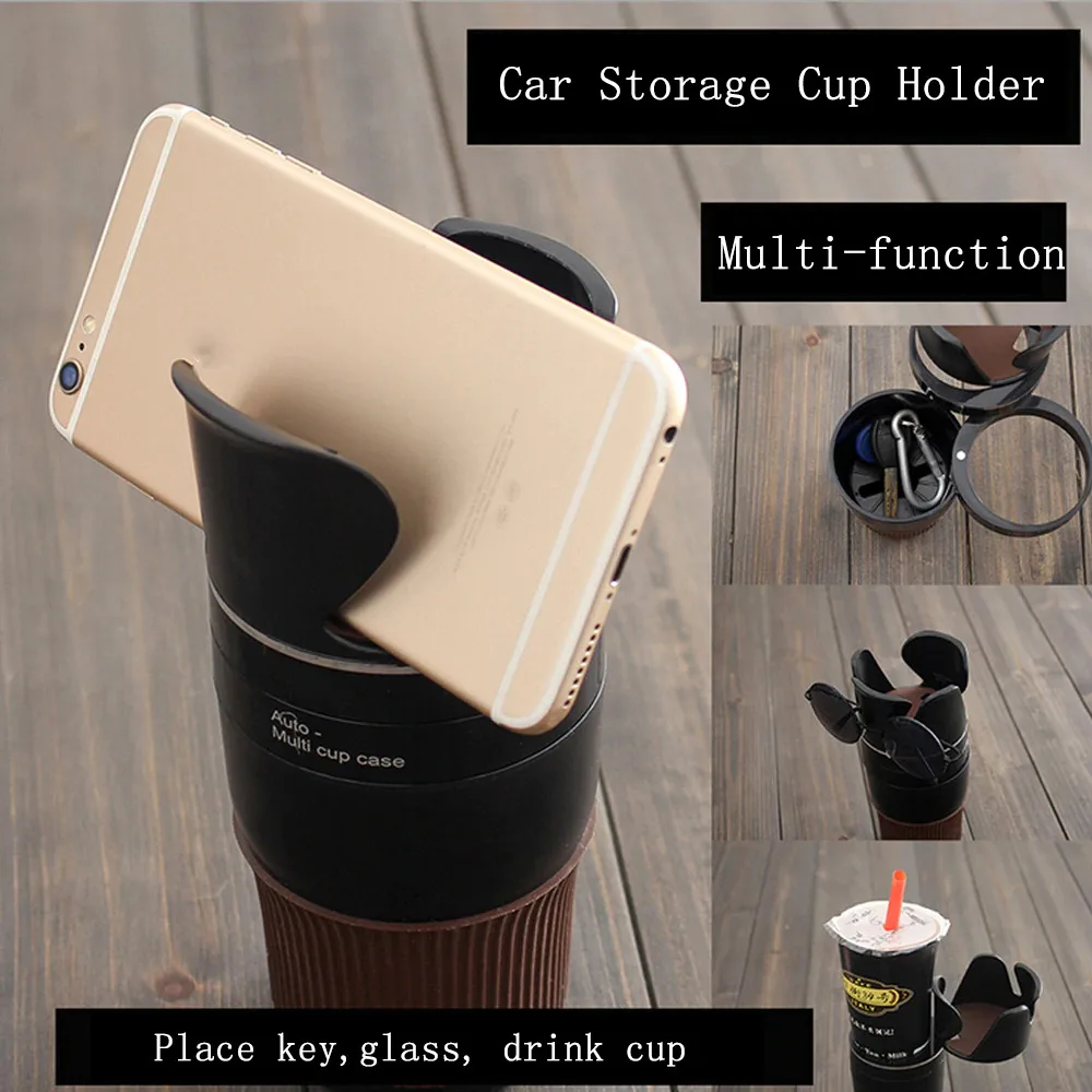 Car Cup Holder Drinking Bottle Holder/Sunglasses Phone Organizer Stowing Tidying for Auto Car Styling Accessories for all cars