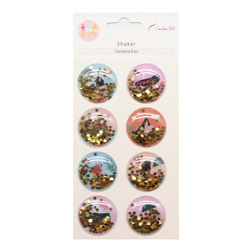 Creative Path Sequin Shaker Stickers Embellishments DIY Crafts For Scrapbooking Cardmaking Journal Gift Decorations