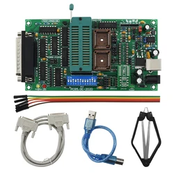 SPI 25xx PCB5.0T-2013 Willem EPROM programmer, BIOS009 PIC,support 0.98d12,promotion clip PLCC32+SOIC 8 pin adapter