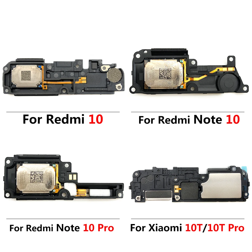 Loud Speaker Ringer For Xiaomi Redmi 10 / Redmi Note 10 Pro / Mi 10T Pro Ringer Buzzer Loudspeaker Flex Cable Replacement