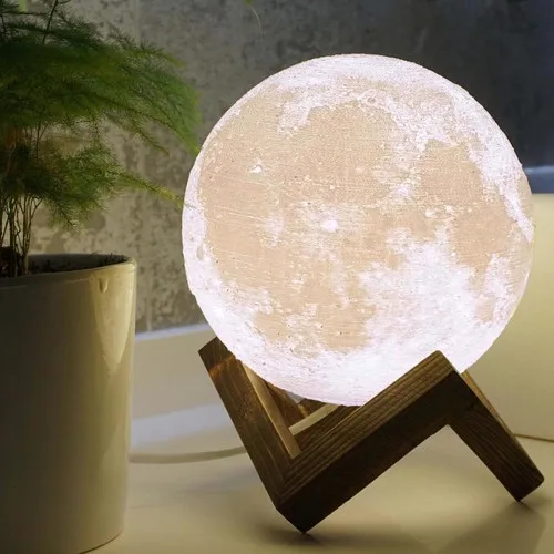 Fercura Moon Night Light White