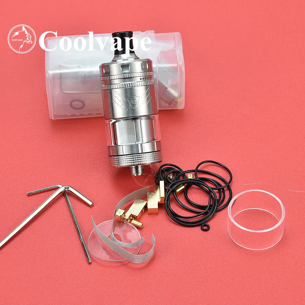 Gryphus نمط MTL هيئة الطرق والمواصلات شبكة لفائف هيئة الطرق والمواصلات vape خزان 316SS 6 مللي 24 مللي تانك بخاخ RTA إعادة بناء خزان Vape هيئة الطرق والمواصلات