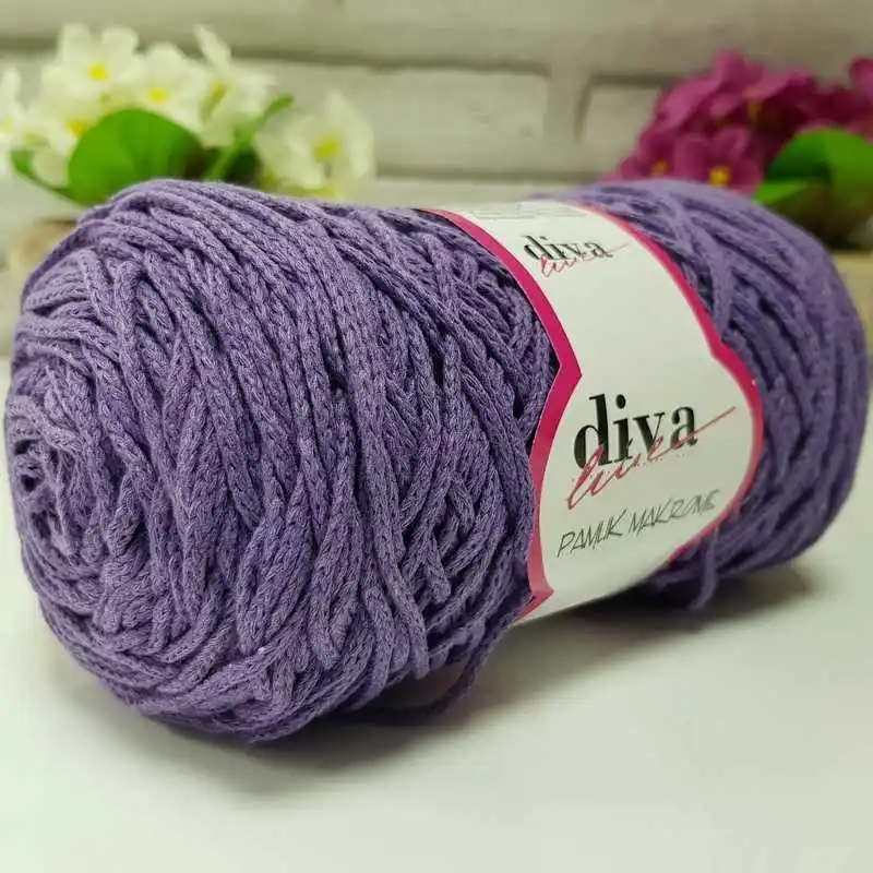 Cotton Macrame Yarn - 155 Meters - 250g - 39 Color Options - Chain - Accessory Materials, Bag, Basket, Amigurumi, Home, Thread, Cord, Wall Door Decoration, Placemat, - DIY