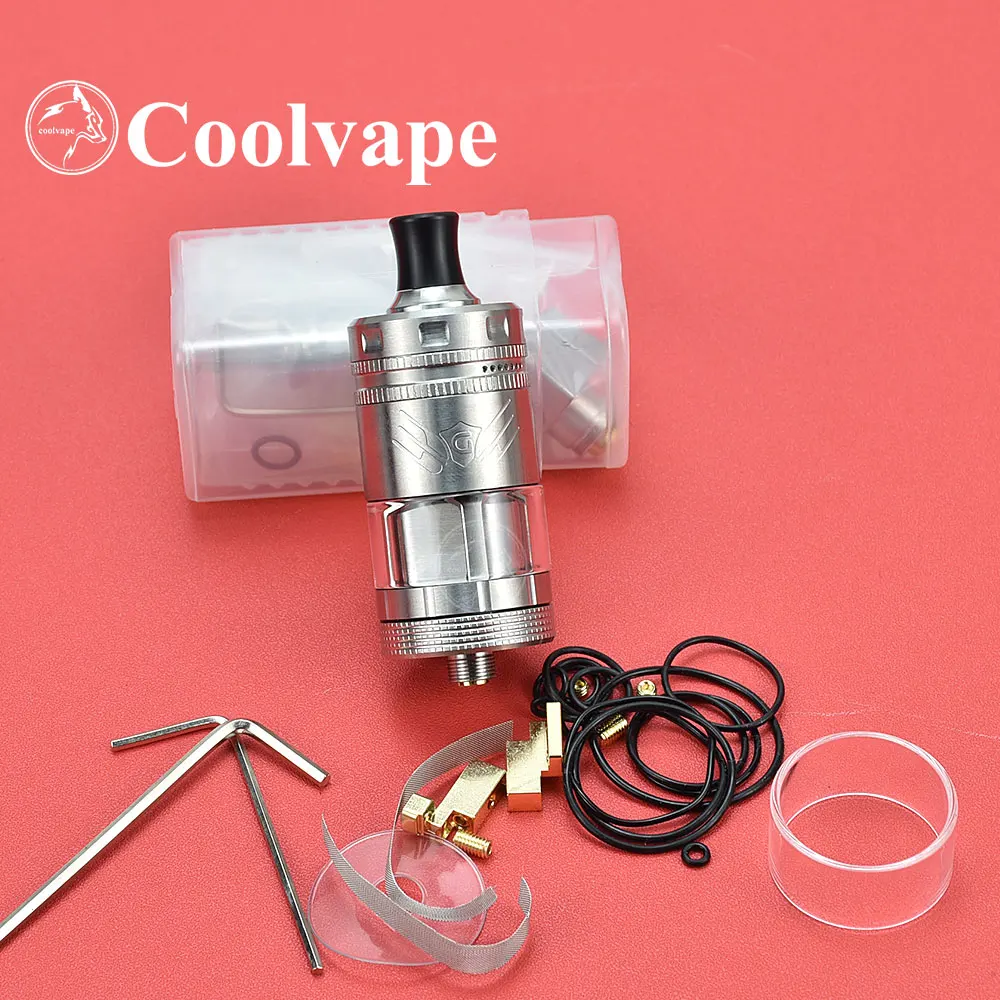 Gryphus نمط MTL هيئة الطرق والمواصلات شبكة لفائف هيئة الطرق والمواصلات vape خزان 316SS 6 مللي 24 مللي تانك بخاخ RTA إعادة بناء خزان Vape هيئة الطرق والمواصلات