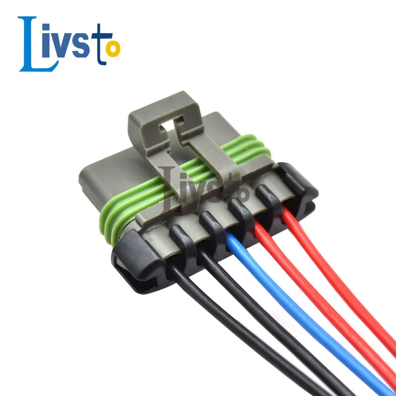 1 Sets Delphi 5 Pin Waterproof Auto Wire Harness Connector Female Plug For Buick Chevrolet 12084891