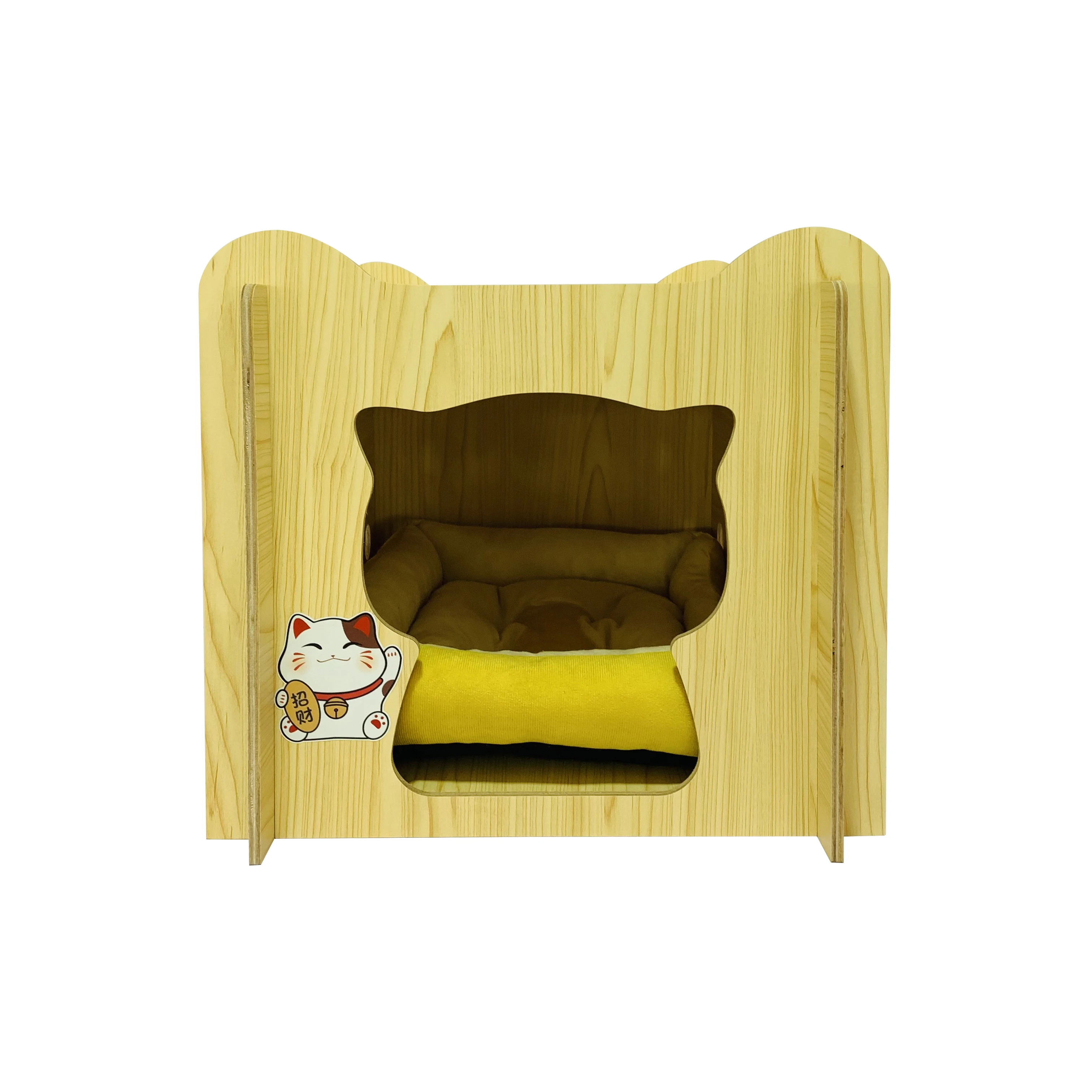 2022 New Design Lovely Animal Bed,Wooden Modern Pet Furniture Suitable For Small Dogs Cats