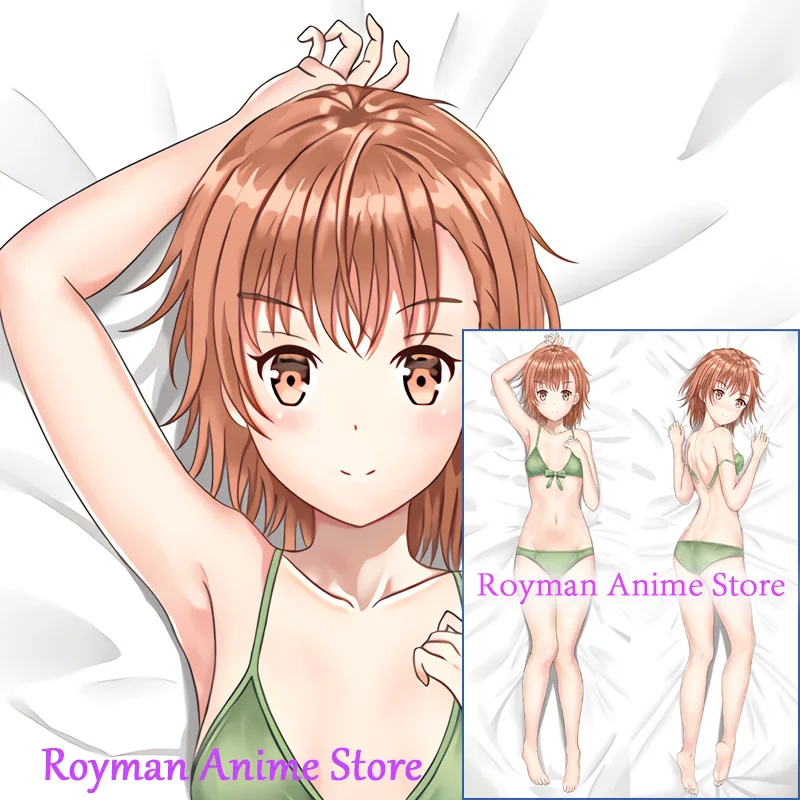 

Dakimakura Anime Misaka Mikoto (to aru majutsu no index) Double Sided Print Life-size Body Pillow Cover