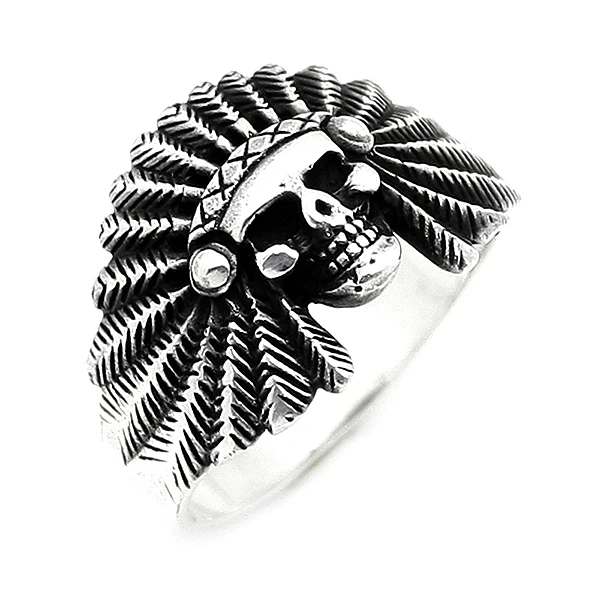 

Mens Ring 925 Sterling Silver Ring Skull Gothic Style Rings Male Jewelry Rings For Men Rings for Women Men`s Rings Men Jewelry