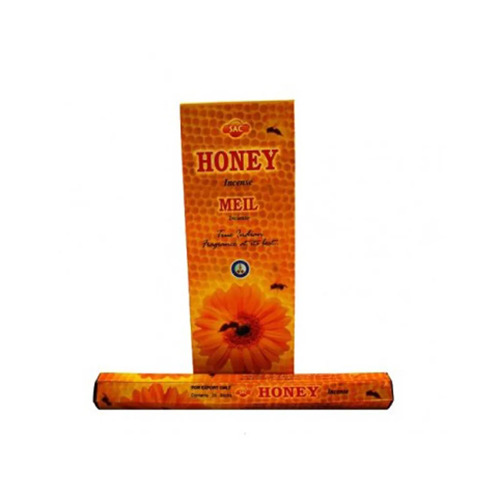 Buddha incense burners honey Sac 6 packs of 20 sticks air freshener aromatherapy environmental flavoring