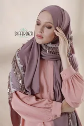 Hijab Turban Shawl Headscarf  Wraps Crep Foulard Muslim For Women Voile Pour Femme Musulmane Islamic  Accessory Abaya وشاح