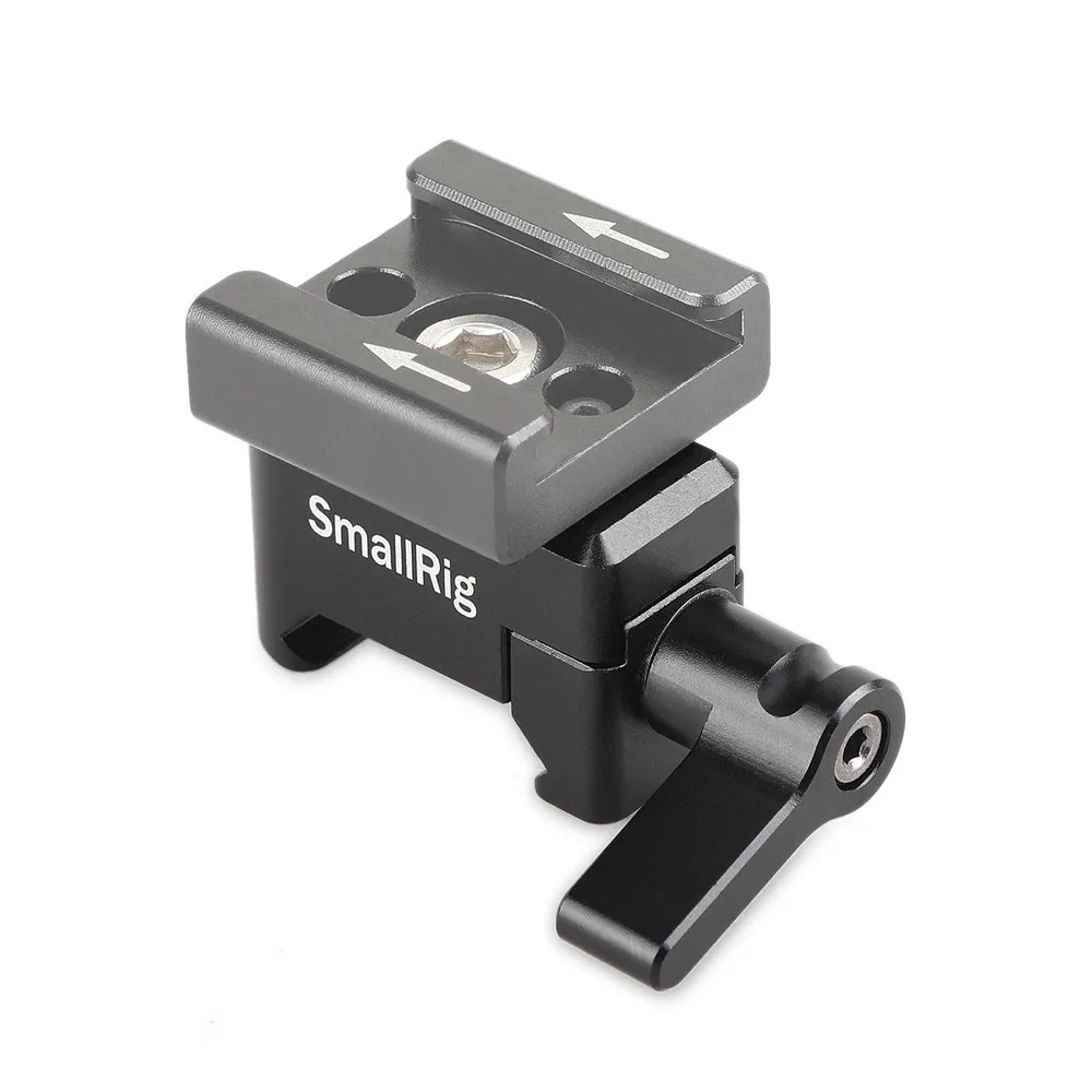 SmallRig Quick Release Clamp NATO Standard Clamp with 1/4"-20 and 3/8"-16 Mounting Holes for DIY Magic Arm Rig  - 1973