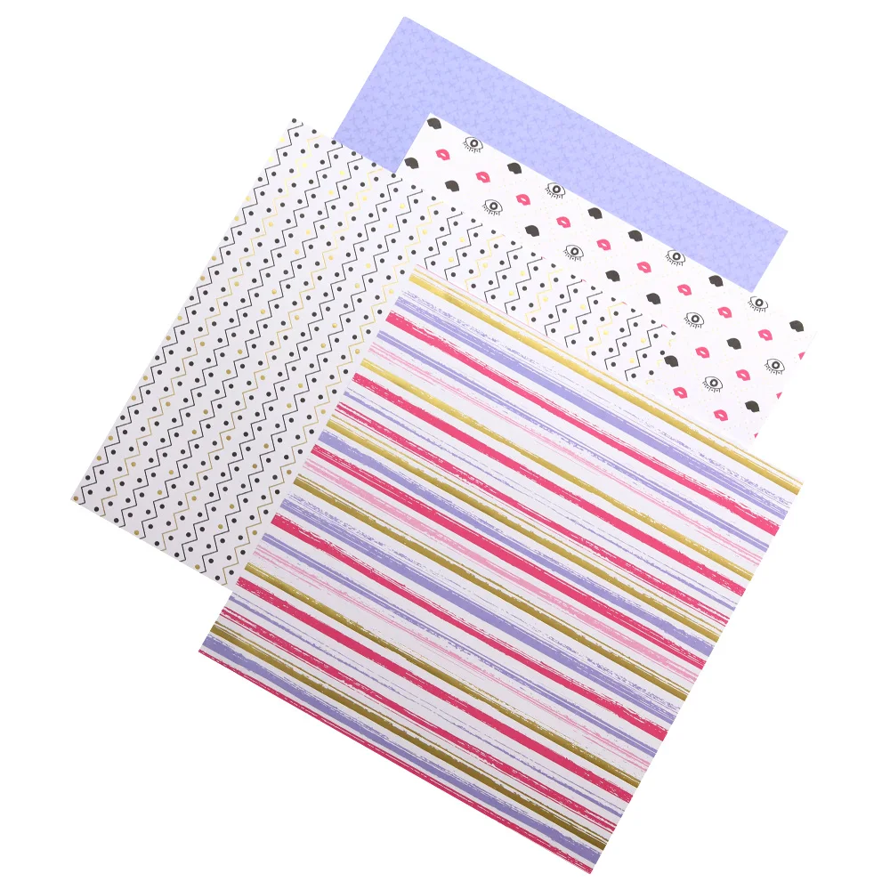 Creative Path 12-Zoll-Scrapbooking-Papier mit jungen und schicken Mustern, dekoratives Hintergrundpapier für DIY-Bastelarbeiten und Journaling – Detail 8