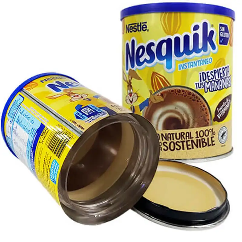 Original concealment Nesquik pot-camouflage boat-imitation concealment Nesquik-Stash compartment with hiding