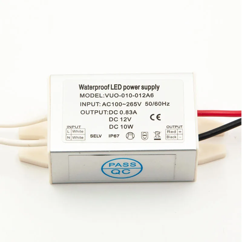 LED Driver Adapter AC 110V 220V to DC 12V 24V 12W 20W 30W Outdoor Garden Strip Light Transformer Switching Power Supply