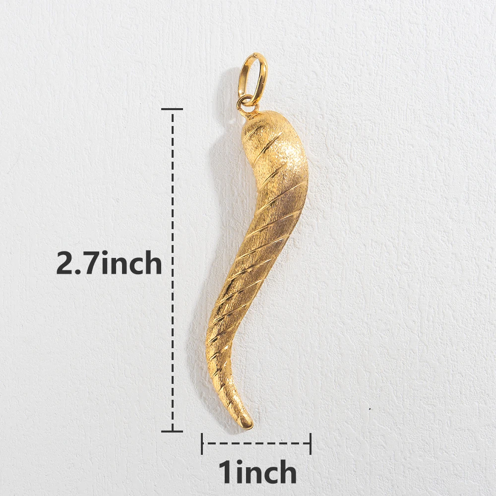 Beliebter Anhänger Afrika-Karte Halskette für Damen und Herren Vergoldet Großhandel Mode Stapelbarer Schmuck Tägliches Tragen Party-Geschenk – Detail 15