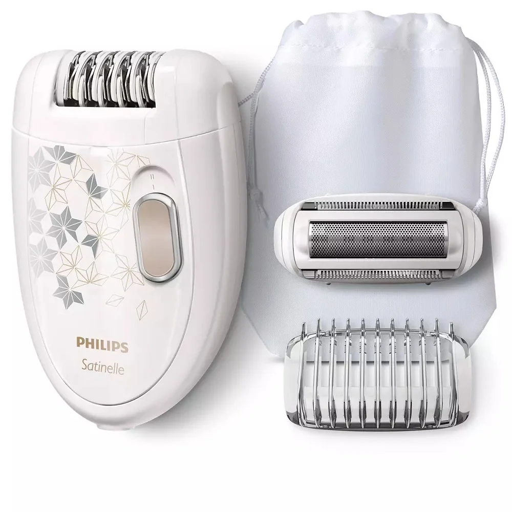 Philips Satinelle Essential Compact Epilator Hp6423 / 00 Electric Shaver Head and Trimmer Comb Attachment Body Bikini