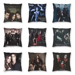 The Vampire Diaries Cushion Cover 3D Double-sided Print Horror TV Show Throw Pillow Case for Car Custom Pillowcover Home Decor