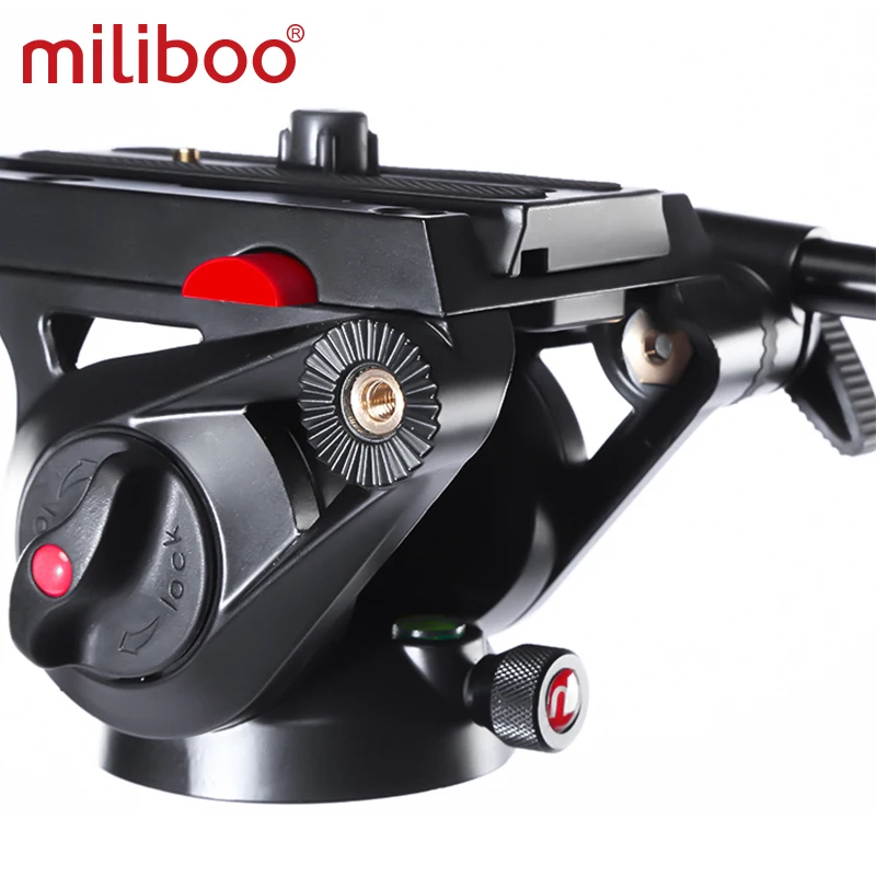 miliboo MYT801 70 mm Bowl Size Base Flat Fluid Head Ball for Camera Tripod&Monopod Stand Load 10 kg