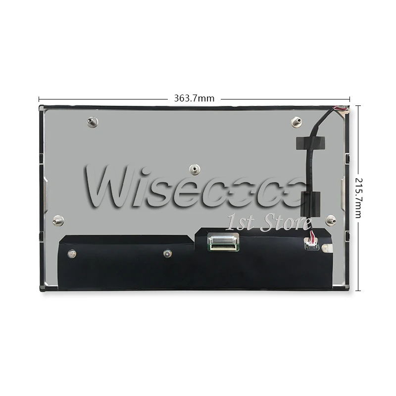 Imagem -02 - Wisecoco-visor Lcd Legível à Luz Solar para Exterior Painel Alto Brilhante 15.6 1500 Nit 1920x1080 Tela Automotiva Temperatura Ampla