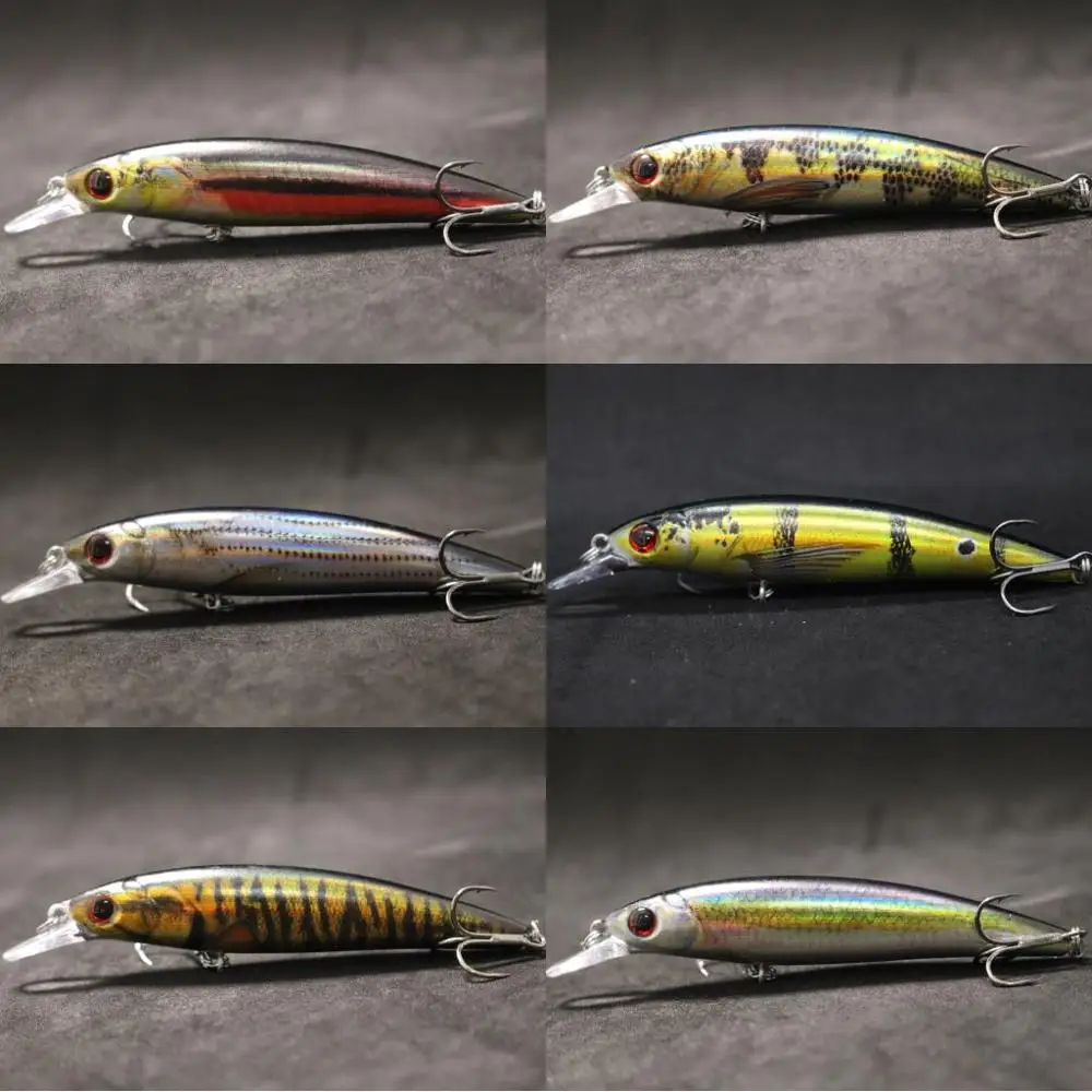 WLure Fishing Lure 15g 11cm Minnow folia wewnętrzna odbicie RealSkin malowanie System transferu wagi 2X mocne kotwiczki HM600