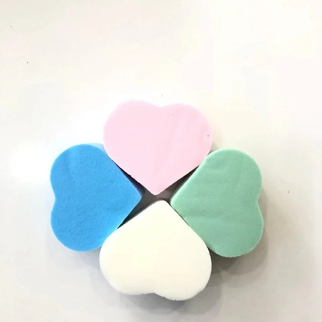 4'lü Heart Zone Makeup Sponge 431614928