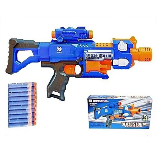 Blaze Storm Sponge Scorer Gun, Plastic Child Gun Soft Bullet Gun, Toy Gun 7055