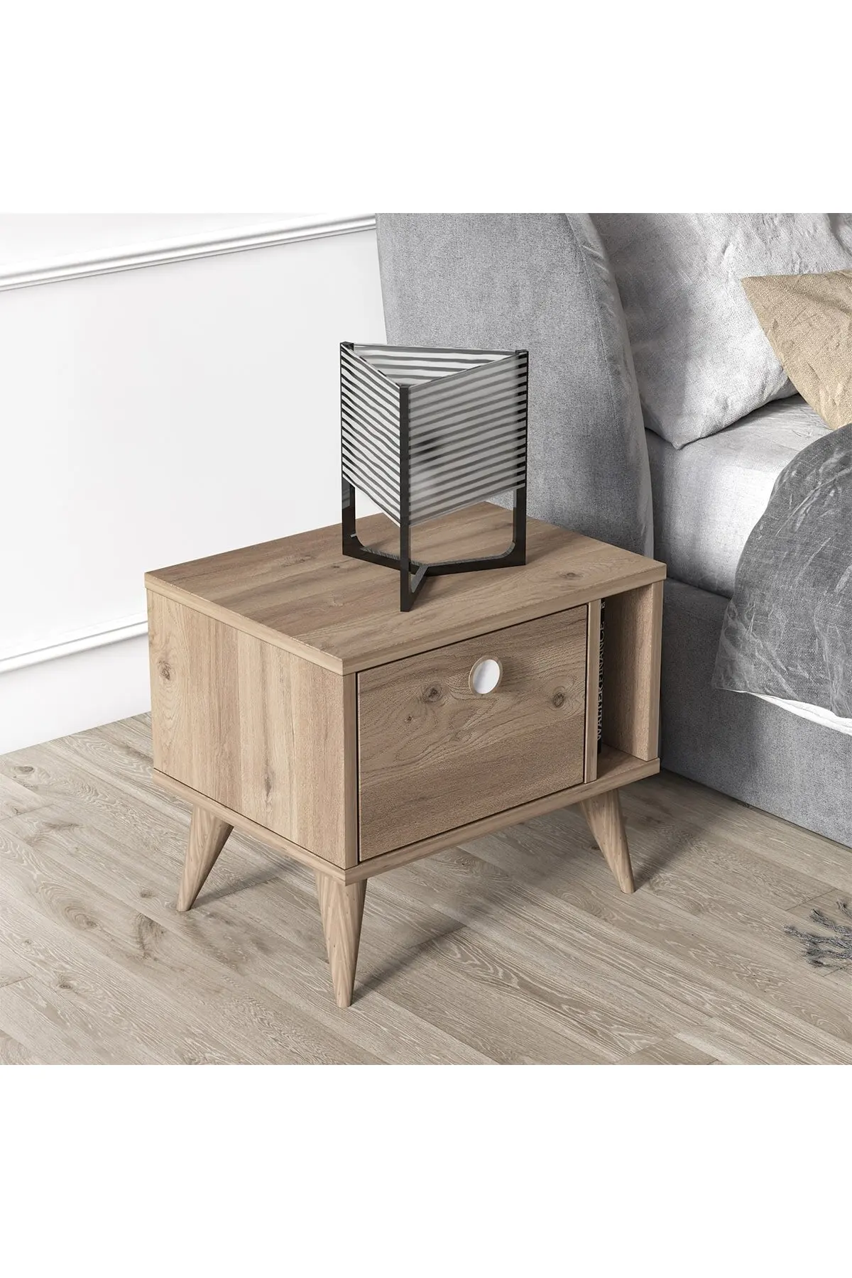 Commode meubles en bois Table de chevet articles ménagers décoration de bonne qualité et pratique Portable robuste chambre d'enfants