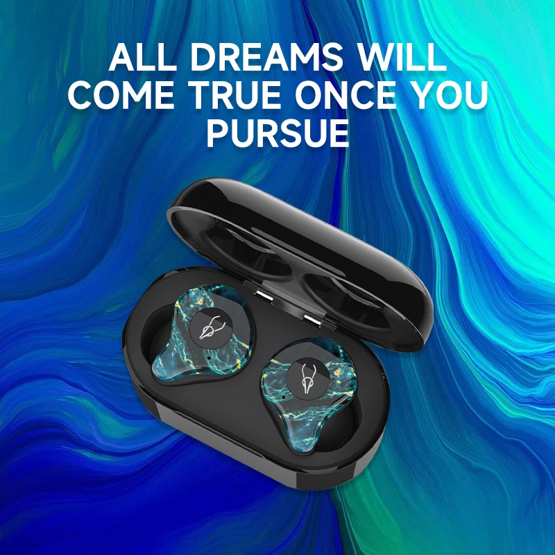 Беспроводные наушники Sabbat X12 Ultra TWS, Bluetooth-совместимы с 5,2 спортивными Hi-Fi стереонаушниками, Внутриканальные наушники с шумоподавлением, гарн...