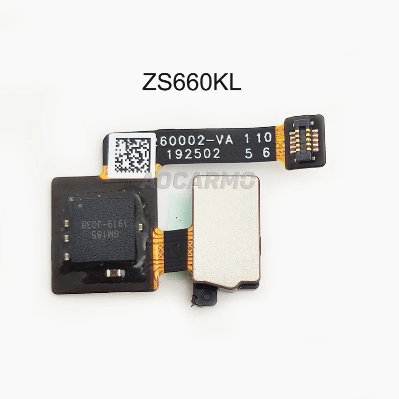 Aocarmo For ASUS ROG Phone 2 II ROG2 ZS660KL Fingerprint Touch ID Under Screen Sensor Flex Cable Replacement